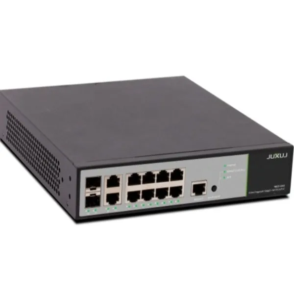 Luxul XMS-1208P 12-Port/8 PoE  Gigabit Managed Switch
