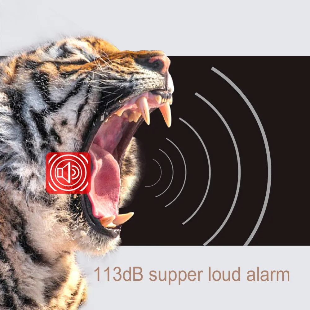 Mengshen Bicycle Alarm, Wireless Anti-Theft Burglar Security Alarm for Bike Motorcycle Car Mobility Scooter Vehicles Door Window, 113db Super Loud and Waterproof (Remote Control Included)