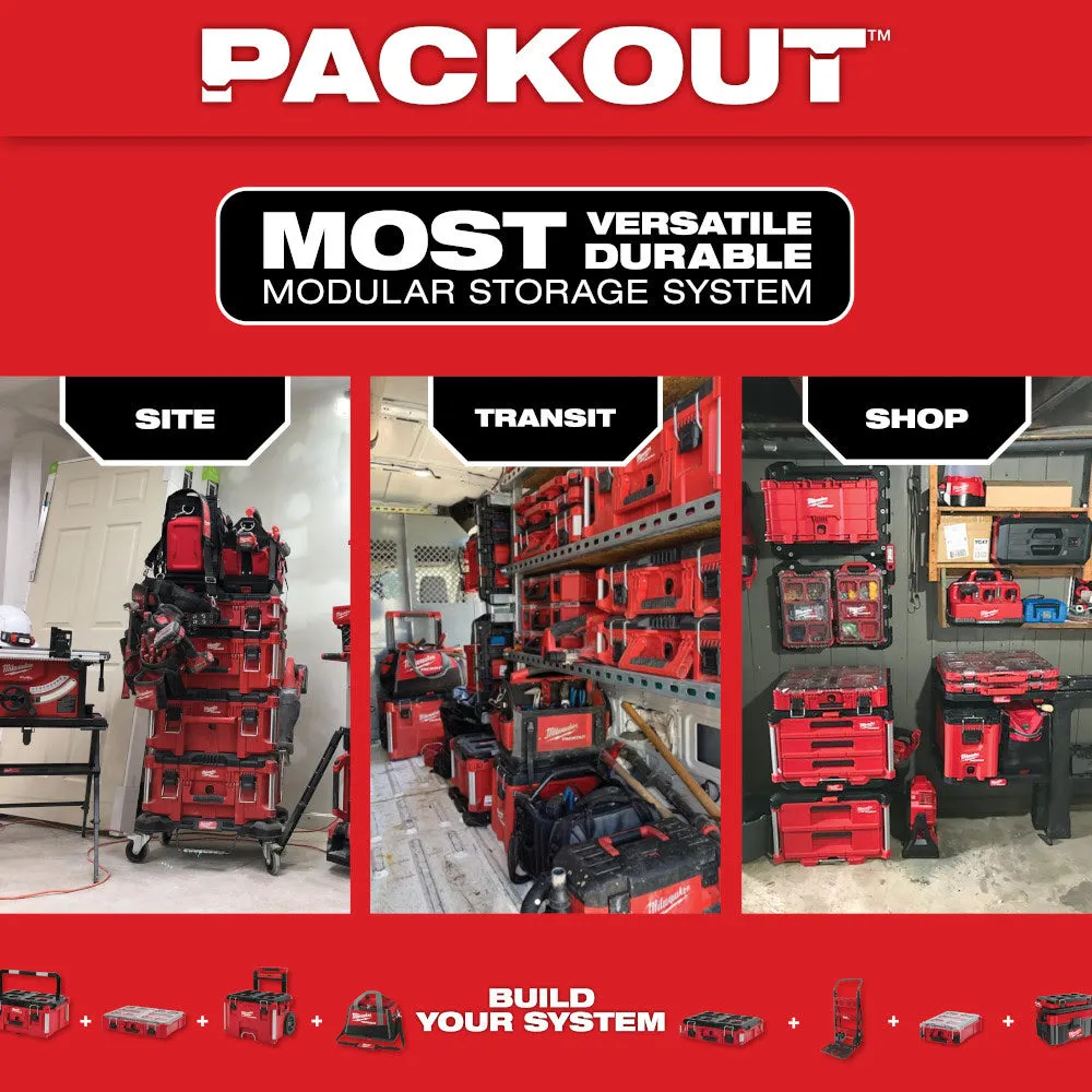 Milwaukee 48-22-8460 PACKOUT 16QT Compact Job Site Cooler / (Hard Shell)