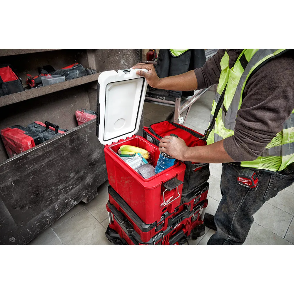 Milwaukee 48-22-8460 PACKOUT 16QT Compact Job Site Cooler / (Hard Shell)