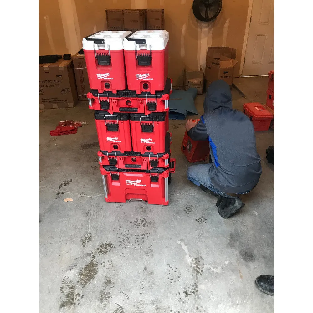 Milwaukee 48-22-8460 PACKOUT 16QT Compact Job Site Cooler / (Hard Shell)