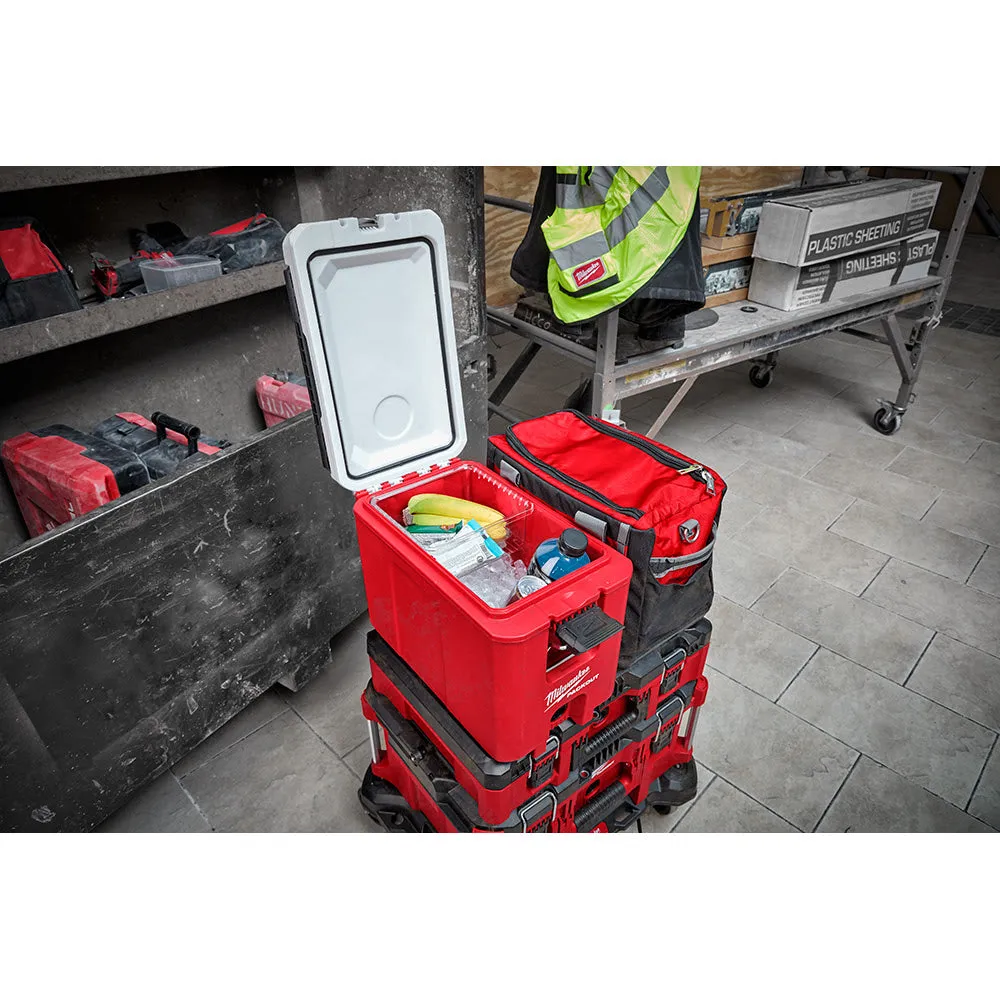 Milwaukee 48-22-8460 PACKOUT 16QT Compact Job Site Cooler / (Hard Shell)