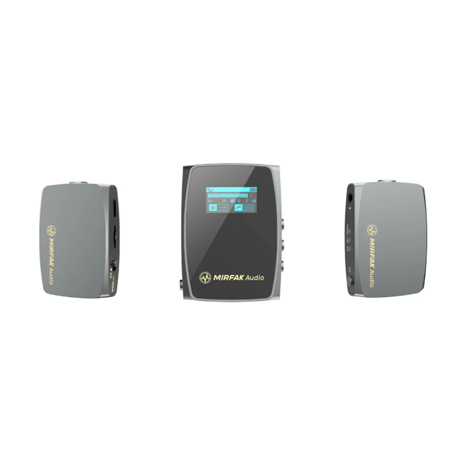 Mirfak WE10 Pro Wireless Microphone System Transmitter Receiver MFA11 Recording