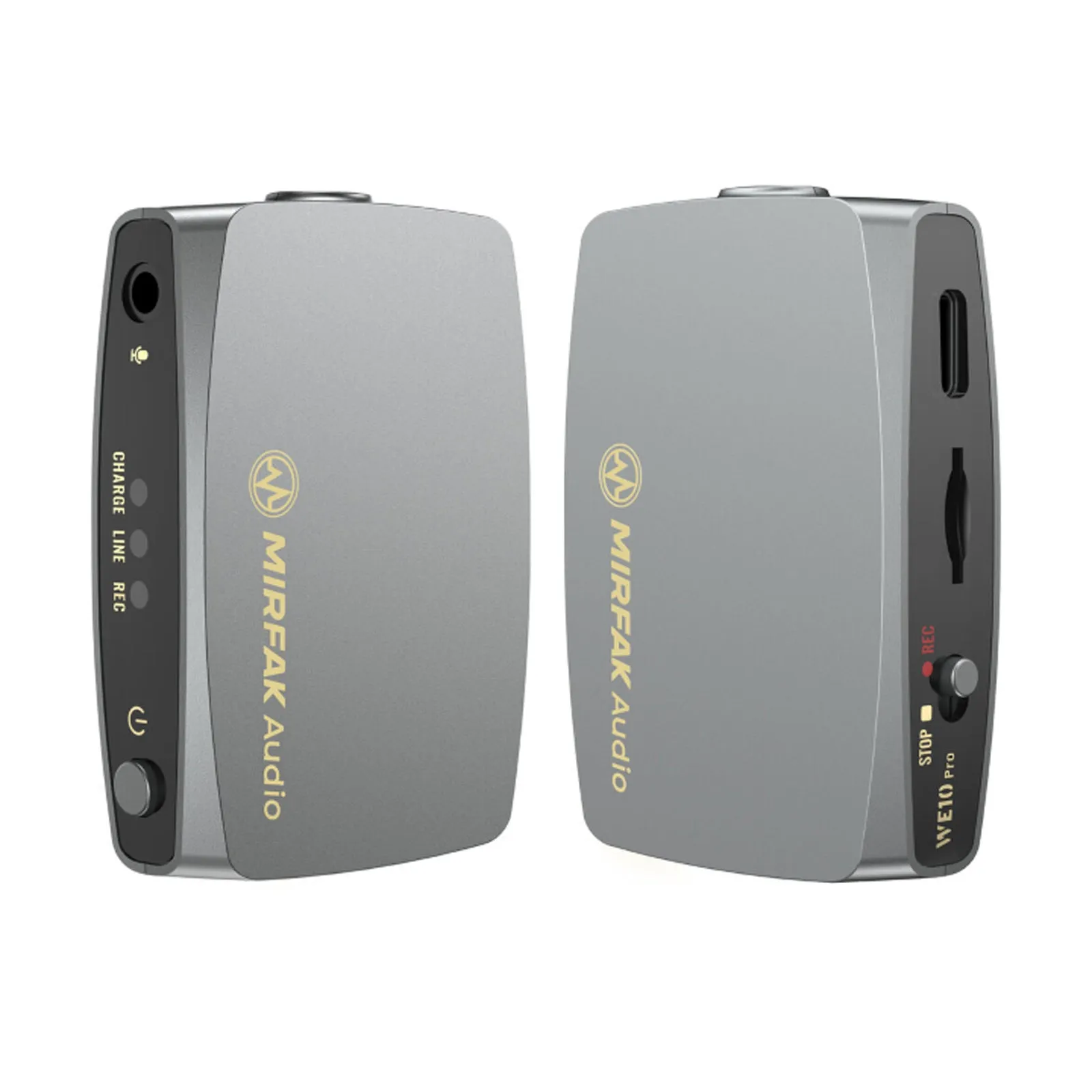 Mirfak WE10 Pro Wireless Microphone System Transmitter Receiver MFA11 Recording