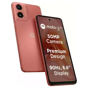 Motorola g04s Smartphone 4GB RAM 64GB Storage Sunrise Orange