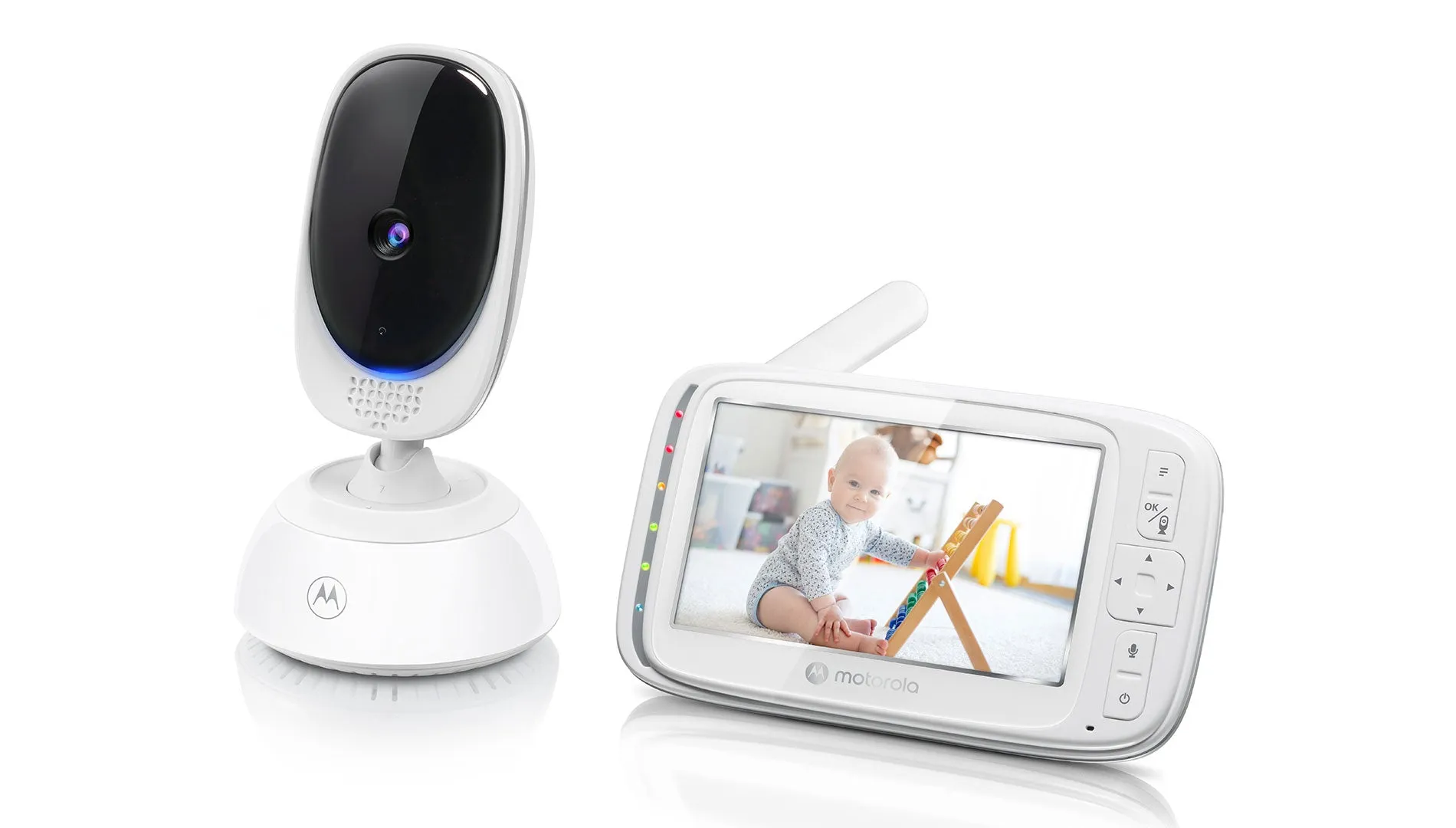 Motorola VM75 5" Motorized Pan Video Baby Monitor