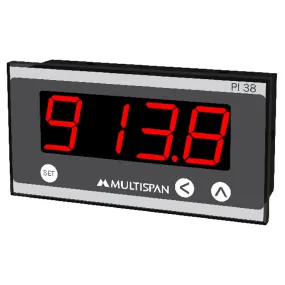 Multispan Process Indicator 4 Digit PI-38