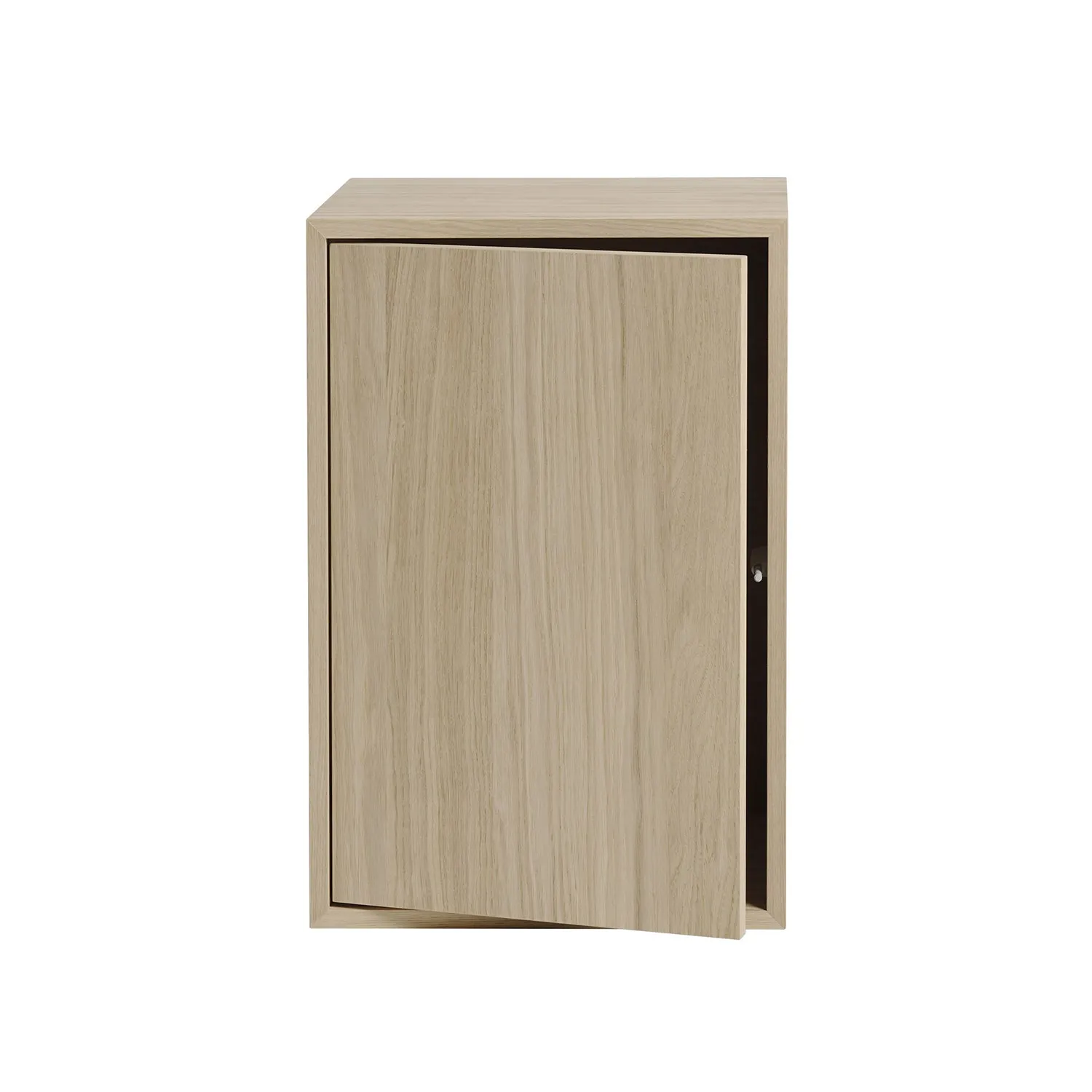 muuto | stacked storage system | shelf for module with door | oak