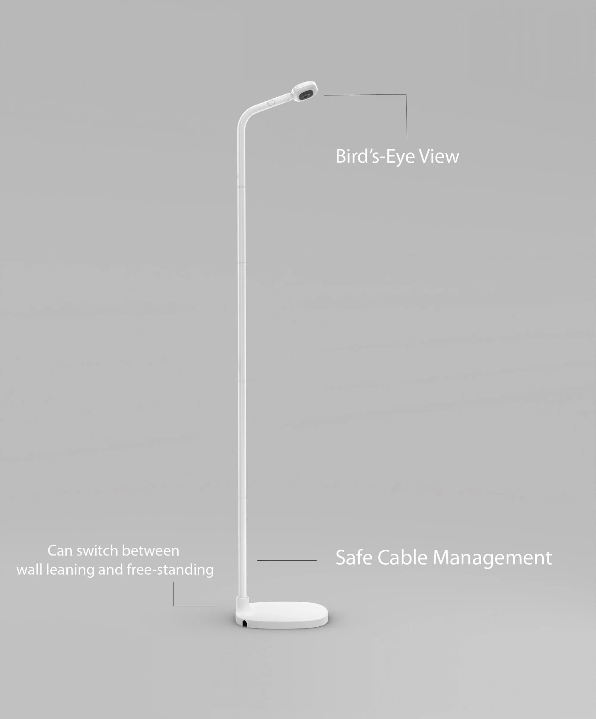 Nanit Pro Baby Monitor & Floor Stand - White