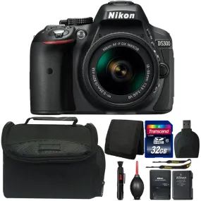 Nikon D5300 24.2MP Digital SLR Camera with 18-55mm Lens and Ultimate Accessories