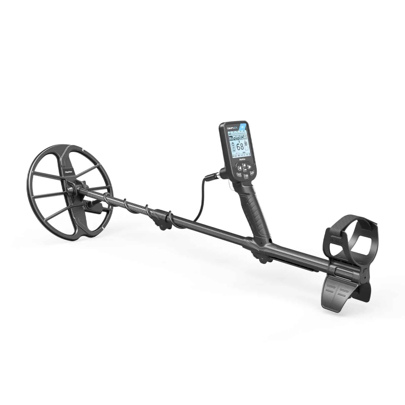 Nokta Simplex BT Waterproof Metal Detector with 11" DD Coil with Starter Pack