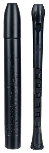Nuvo Recorder  Black/Black with Hard Case,  German Style