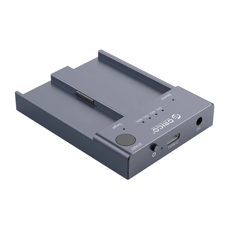 Orico M.2 Nvme 2 Bay Usb3.1|4Tb Max Duplicator - Grey