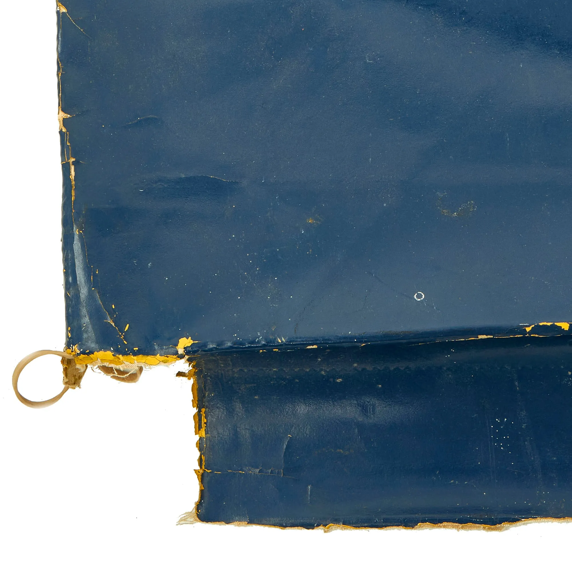 Original British WWII de Havilland DH.82 Tiger Moth Vertical Stabilizer Fin Aircraft Skin - 30” x 21”
