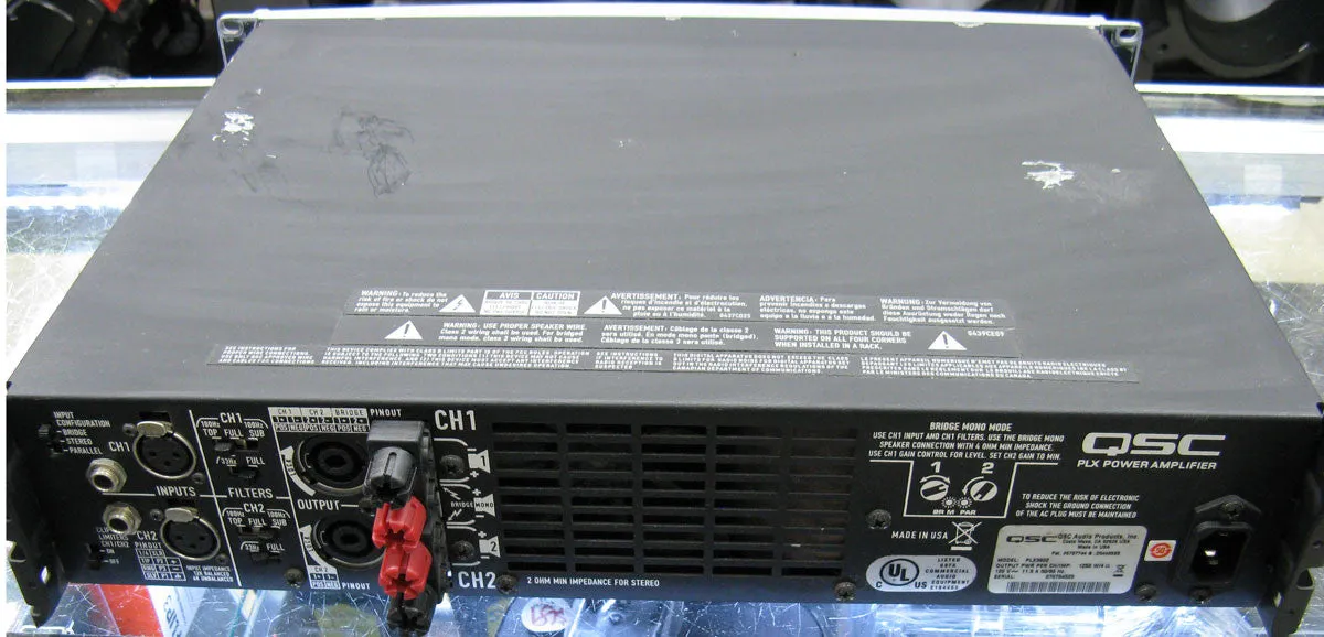 QSC PLX3602 Power Amplifier