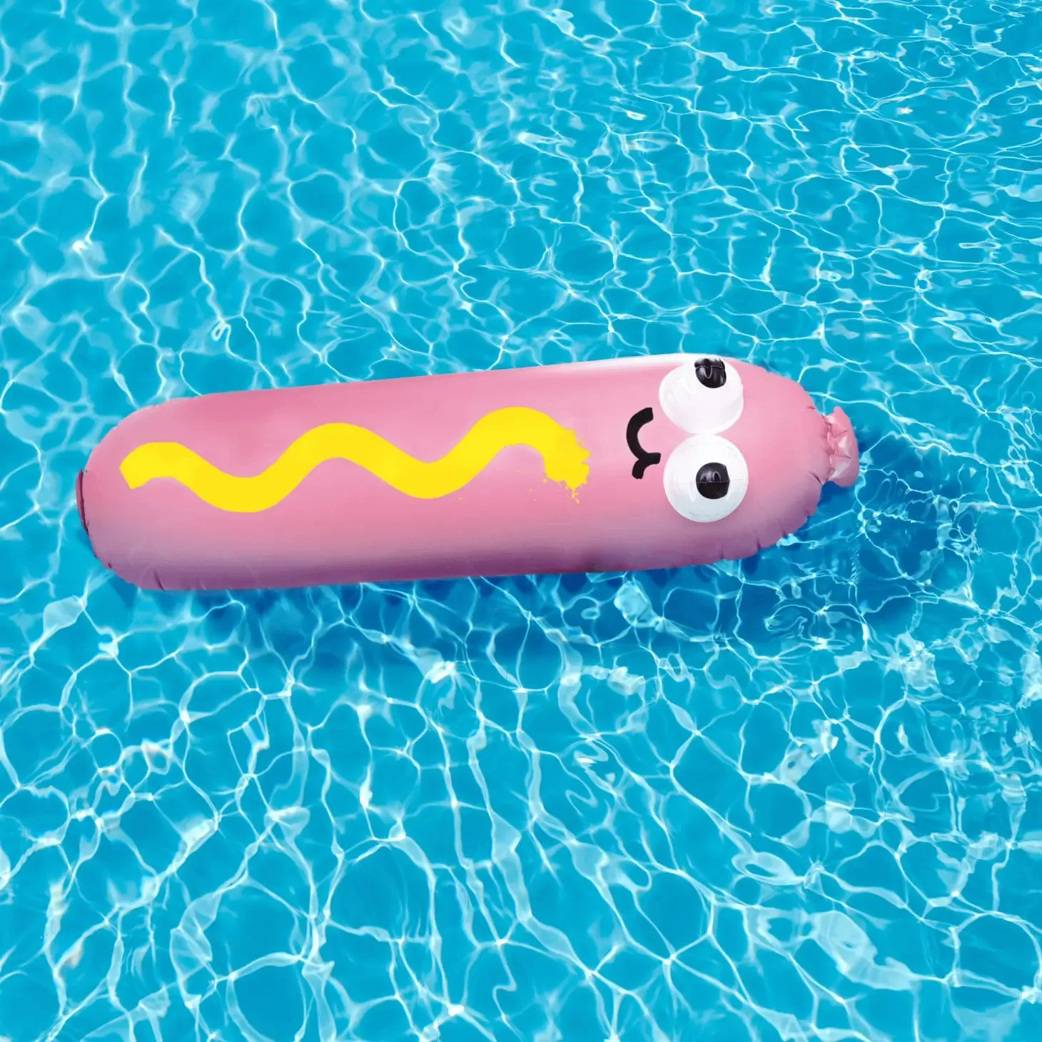 "Hot Diggity Dog" Inflatable Pool Float