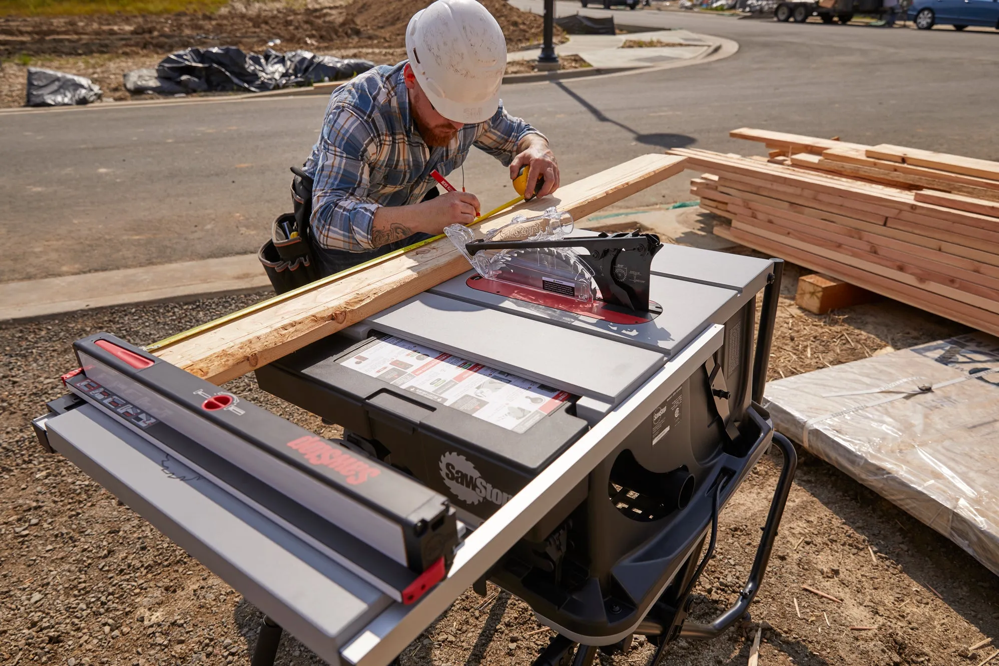 SawStop Jobsite Saw PRO 1.5HP, 120V, 60Hz Includes Brake Cartridge & Dust Guard JSS-120A60 (DCE)