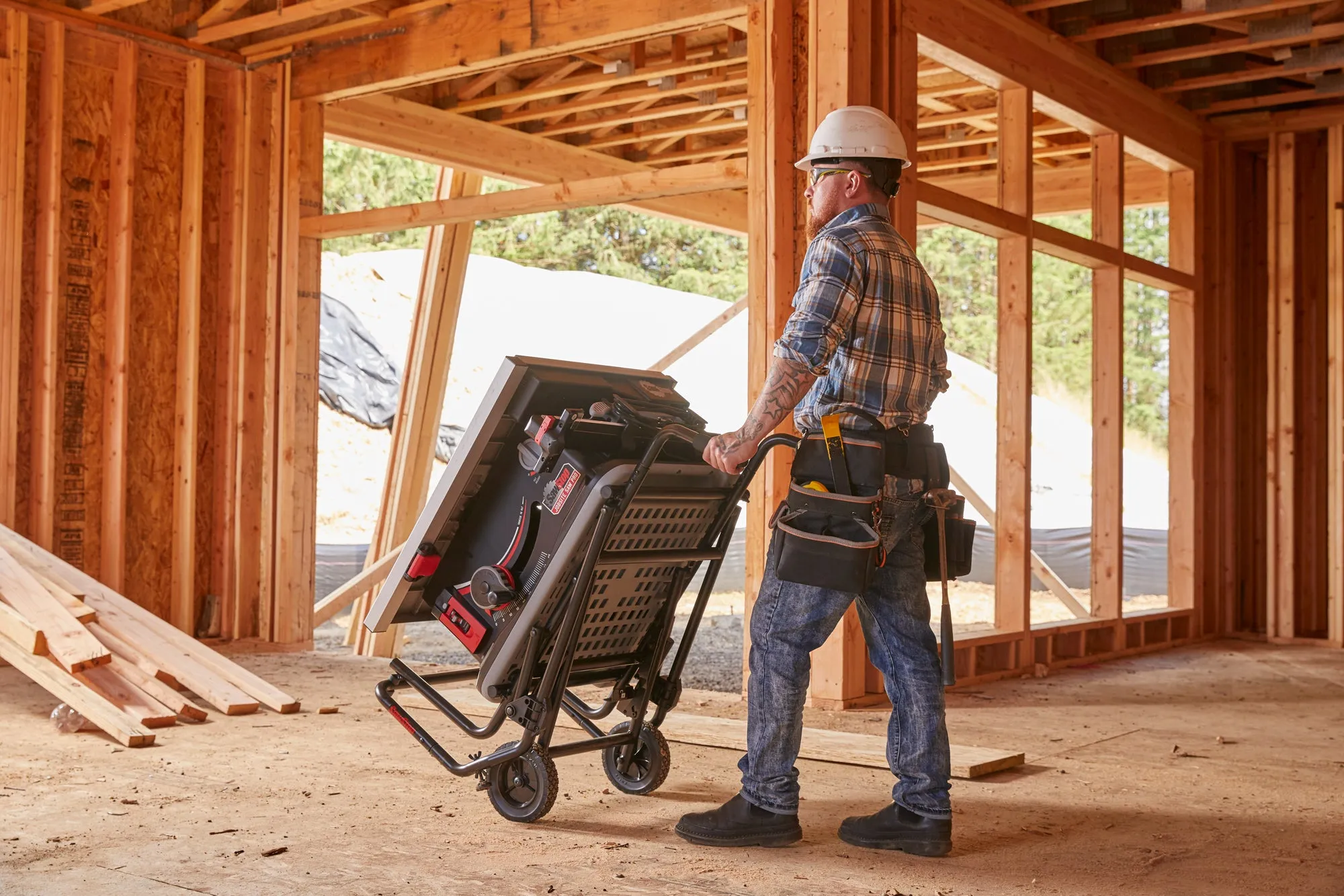 SawStop Jobsite Saw PRO 1.5HP, 120V, 60Hz Includes Brake Cartridge & Dust Guard JSS-120A60 (DCE)