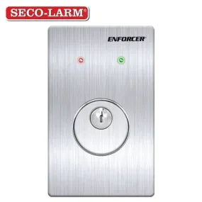Seco-Larm - ENFORCER - Mortise Cylinder Key Switch - Single-Gang