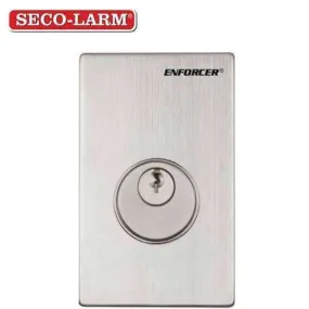 Seco-Larm - Mortise Cylinder Key Switch - Momentary