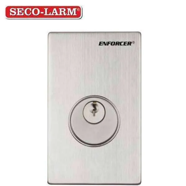 Seco-Larm - Mortise Cylinder Key Switch - Momentary