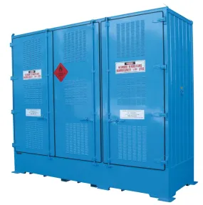 Single Depth Flammable Liquids Store - 6 IBC