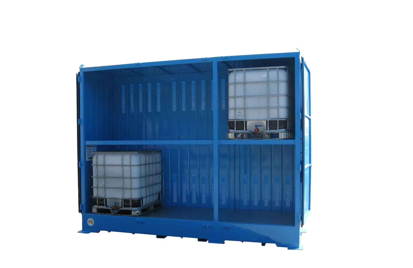 Single Depth Flammable Liquids Store - 6 IBC