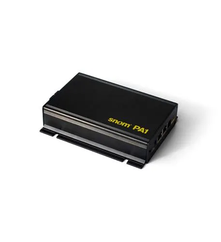 Snom PA-1 SIP PBX Bridge Public Announcement System - 4-Watt Power Amplifier