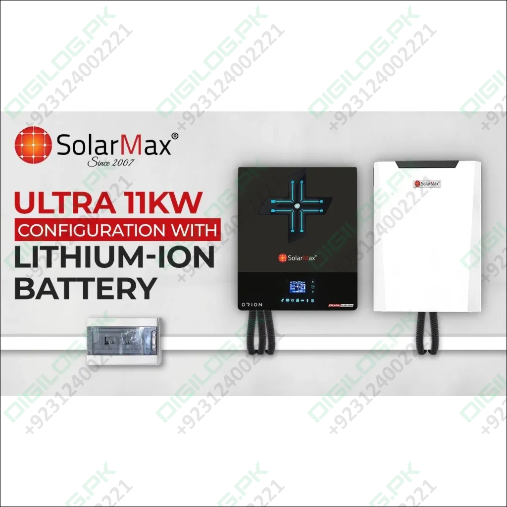 Solar Max SM-DUAL-LFP-5.37K (105AMP) for 48V Inverter in Pakistan