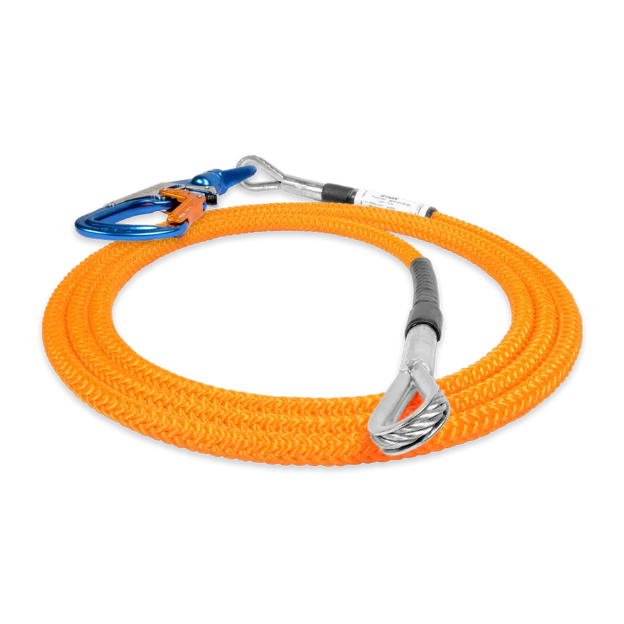 STEIN Wire Core Lanyard / Flip Line - 3-way Swivel Snap (3m and 5m)