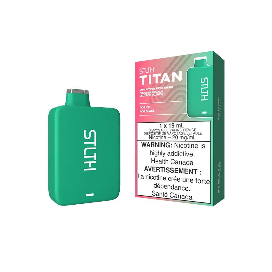 STLTH TITAN DISPOSABLE - POG ICE (5PCS/CTN)