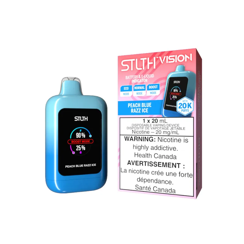STLTH Vision Disposable Vape - Peach Blue Razz Ice
