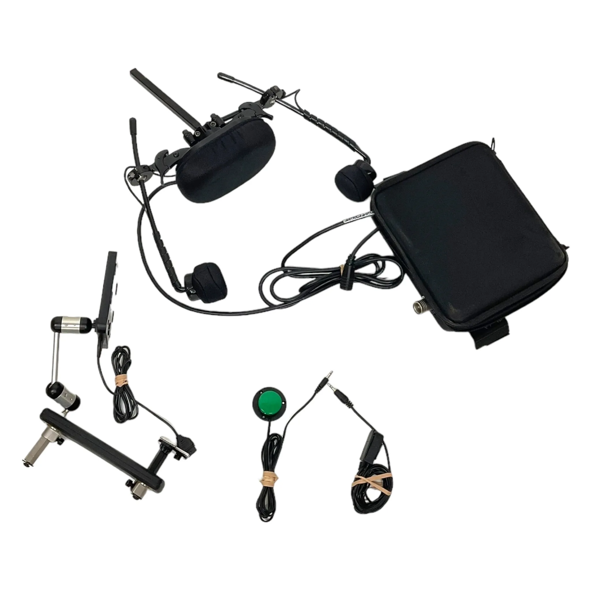 Switch-It DualPro Head Array Assembly for Permobil & Sunrise Medical Quickie Power Chairs with R-Net Omni 2 Displays | E2328 | Display Mount Included