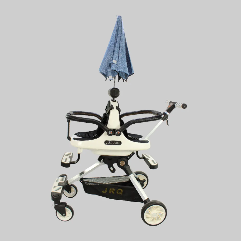 Twin Stroller Lightweight Foldable Pushchair for 1-5 Years Old