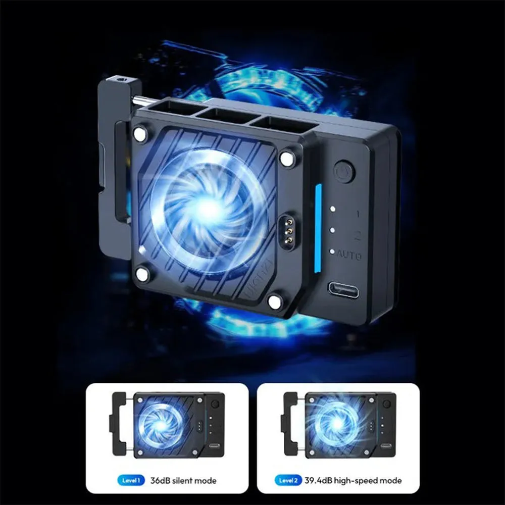 Ulanzi CU01 Thermostatic Semiconductor Camera Cooler Kit with 3 Modes of Operations, Battery Wireless Charging, Up to 8°C Intelligent Temperature Control for Sony, Canon, Lumix, Fujifilm & Nikon Cameras | C045