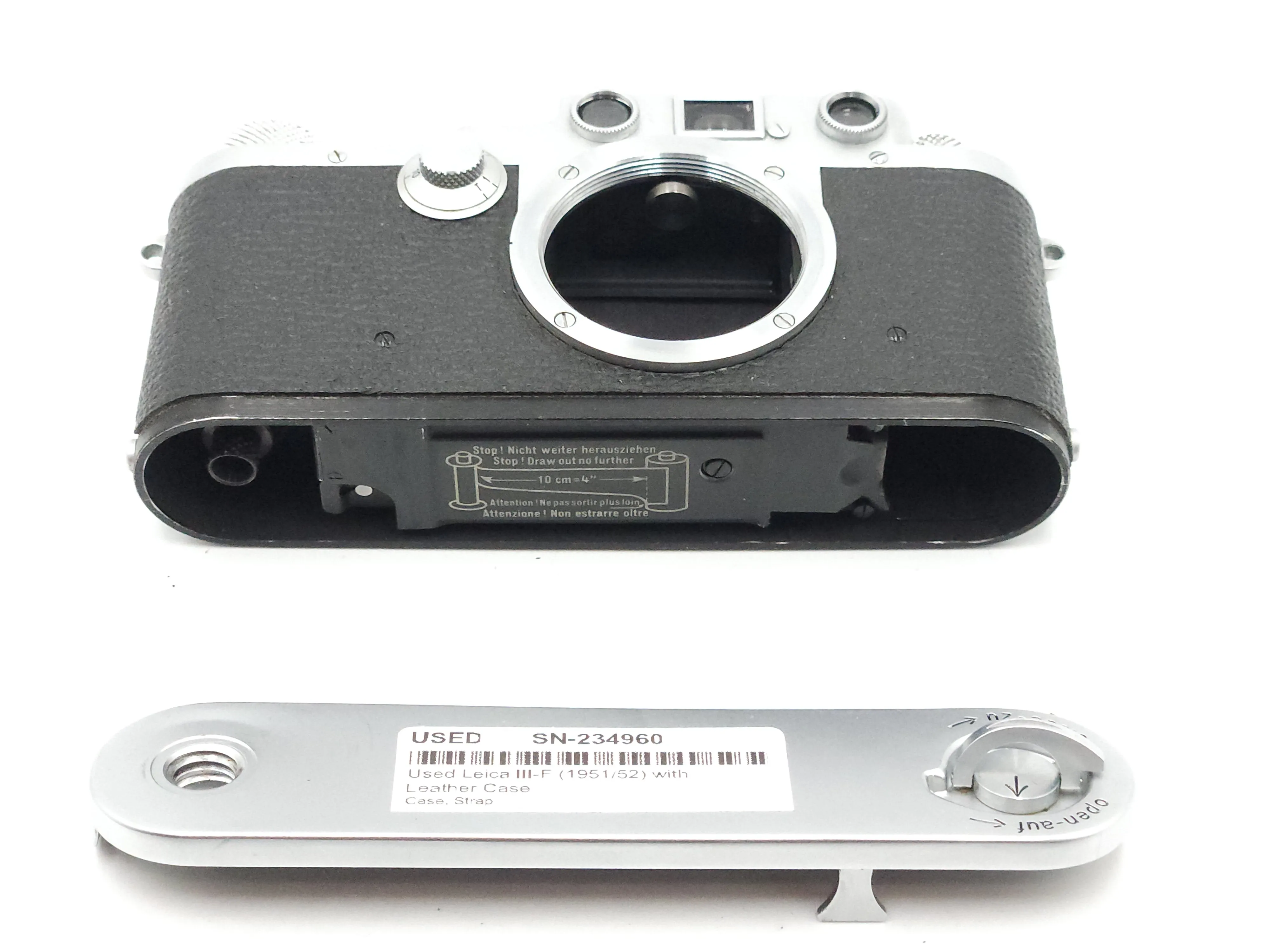 Used Leica III-F (1951/52) with Leather Case