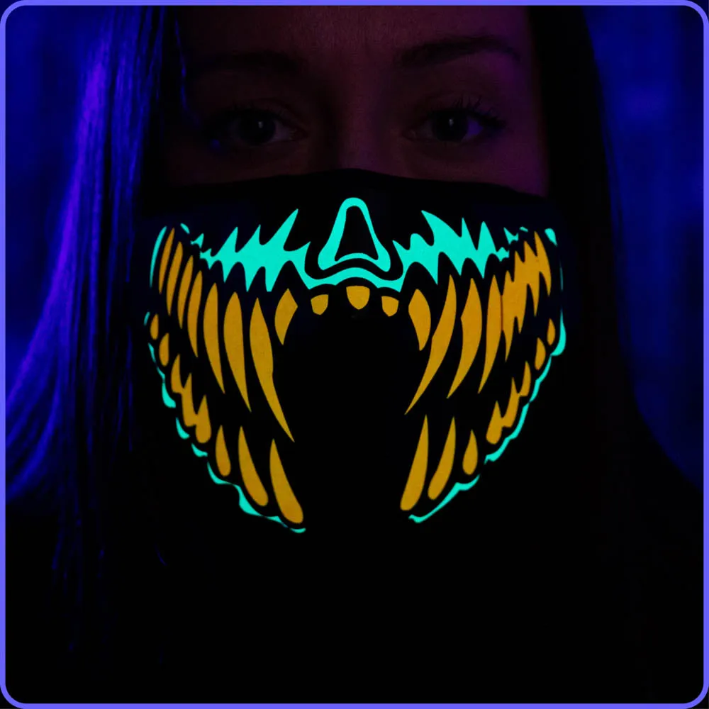 Venom LED Sound Reactive Mask
