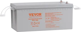 Vevor Deep Cycle Battery 12V 200Ah AGM Marine Rechargeable Battery New