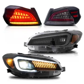 VLAND LED Headlights and Taillights For Subaru WRX / WRX STI 2015-2021
