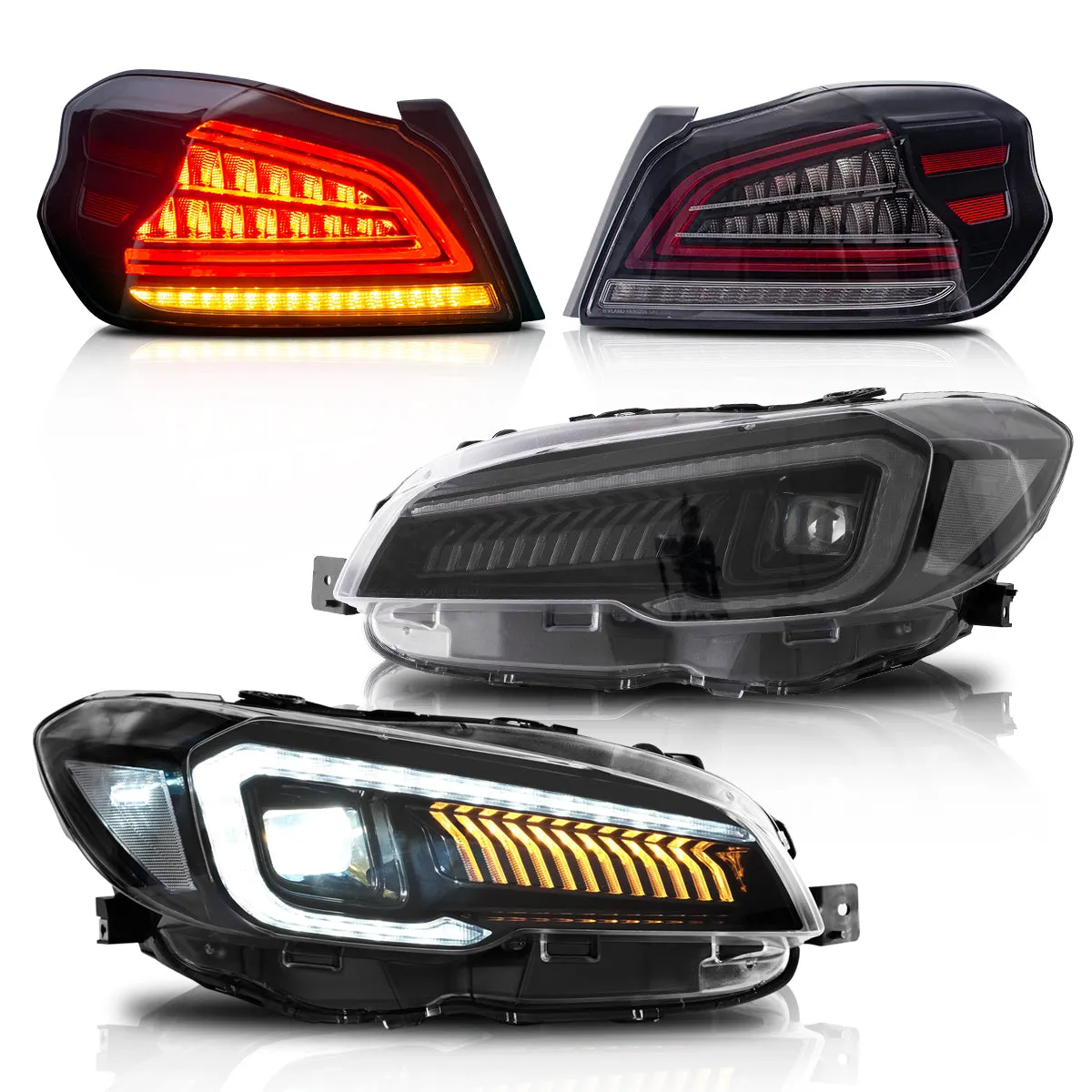 VLAND LED Headlights and Taillights For Subaru WRX / WRX STI 2015-2021