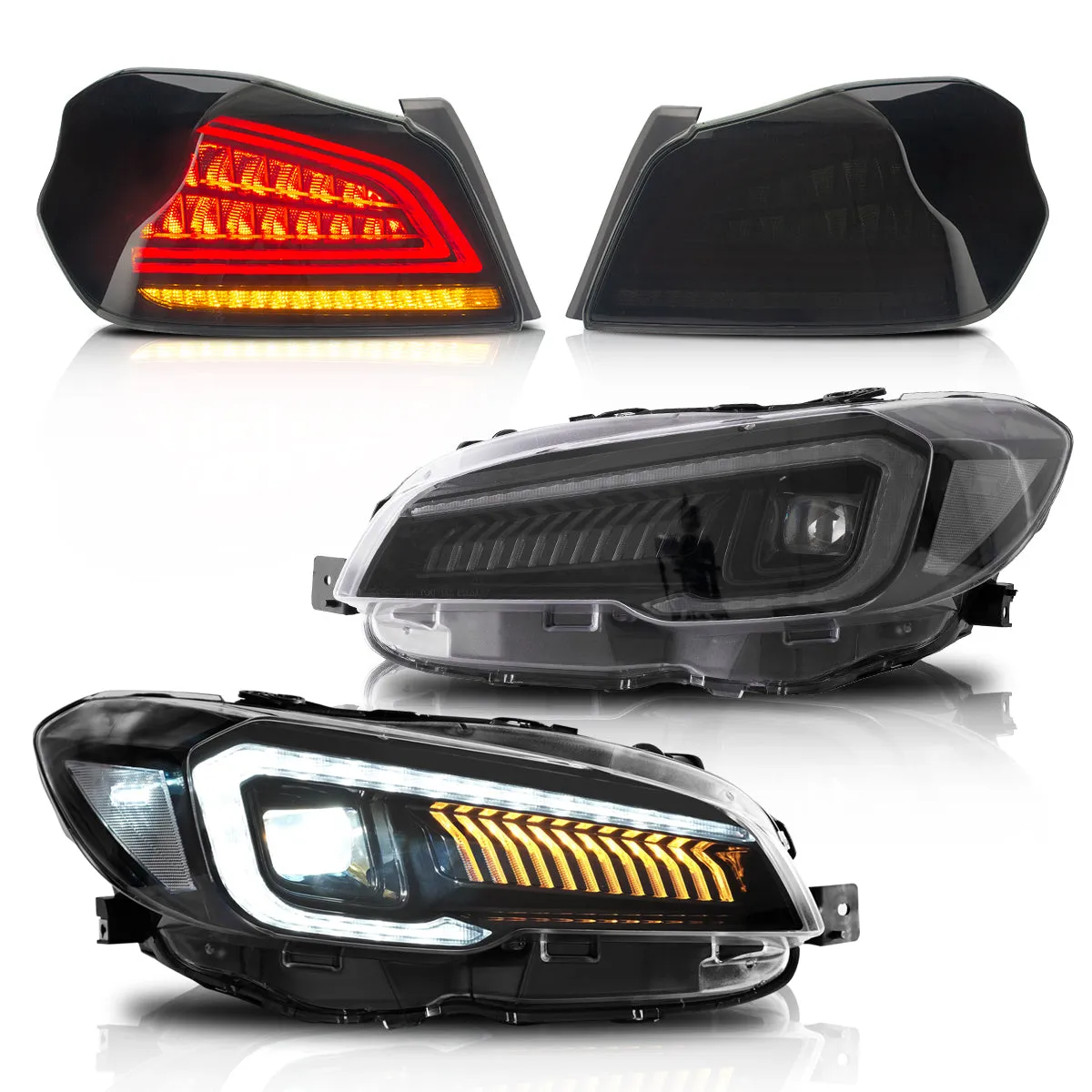 VLAND LED Headlights and Taillights For Subaru WRX / WRX STI 2015-2021