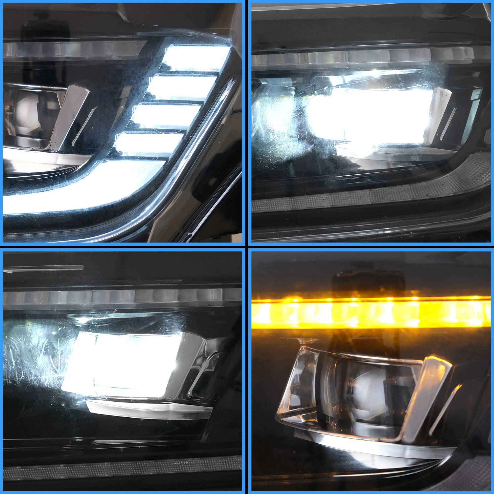 VLAND LED Projector Headlights For Chevrolet / Chevy Camaro 2016-2018 [DOT.]