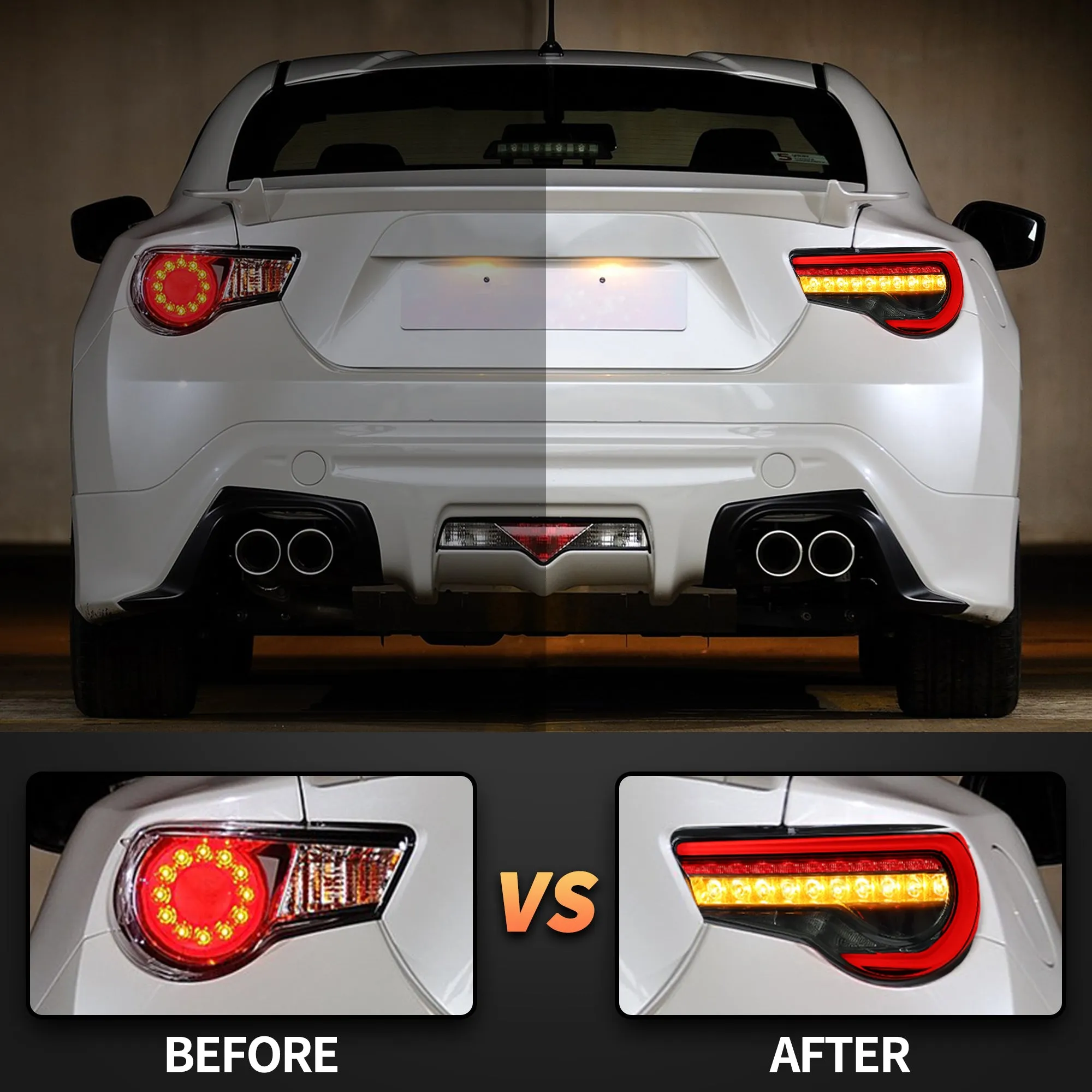 VLAND LED Tail Lights For Toyota 86/Subaru BRZ/Scion FRS 2012-2020