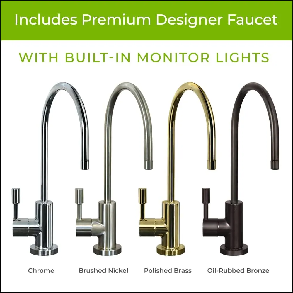 WaterChef: U9000 Under-Sink Water Filtration System with Intelligent Monitor