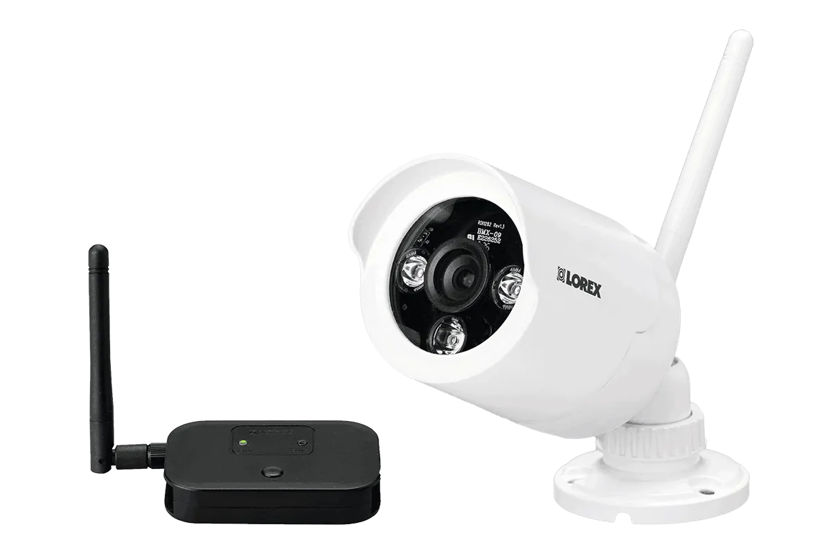 Wireless security cameras with night vision (2-pack)