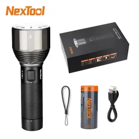Xiaomi Nextool Outdoor Rechargeable Flashlight  2000lm 380M 5 Modes IPX7 Waterproof LED Light Type-C Searching Torch for Camping